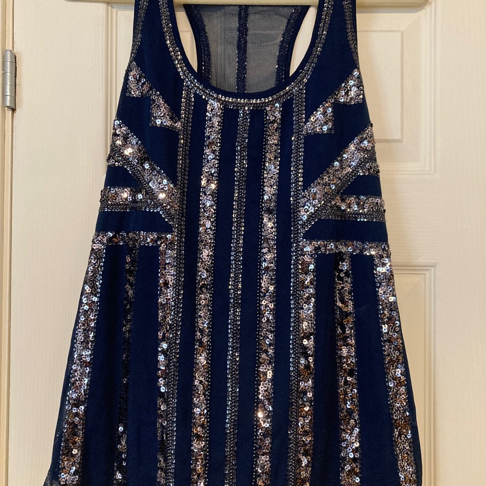 Express Sequin Tank